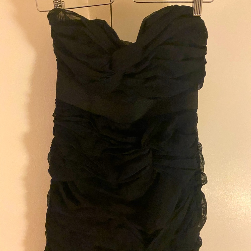 Aqua mini dress